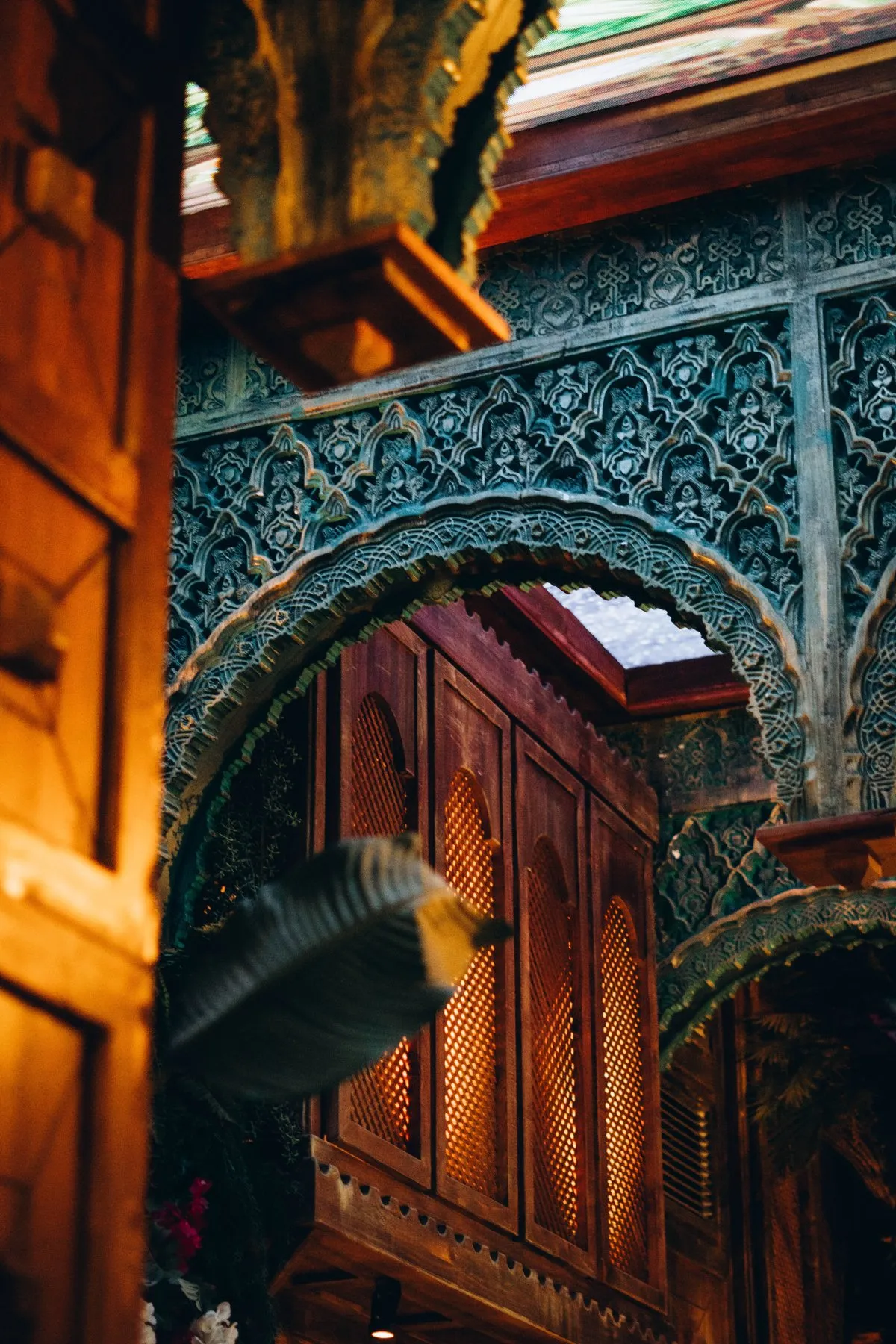 Decoración de inspiración nazarí